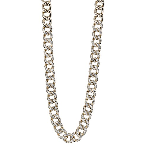 Necklace in 18k Gold with Diamonds