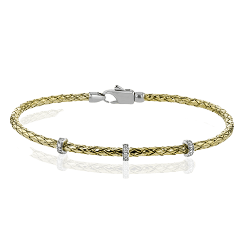 Bangle in 18k Gold with Diamonds