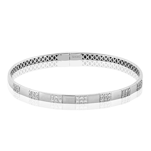Bangle in 18k Gold with Diamonds