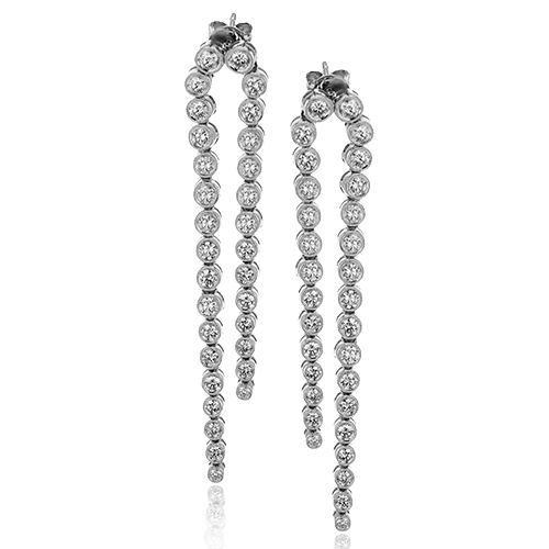 Earring in 18k Gold with Diamonds