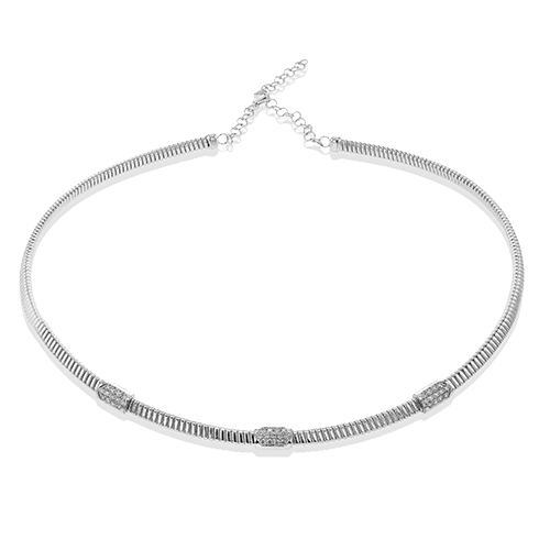 Necklace in 18k Gold with Diamonds