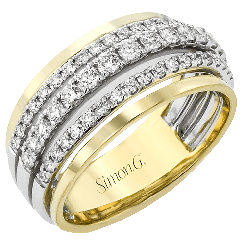 Right Hand Ring in 18k Gold with Diamonds