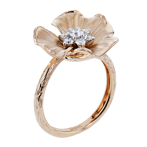 Right Hand Ring in 18k Gold with Diamonds