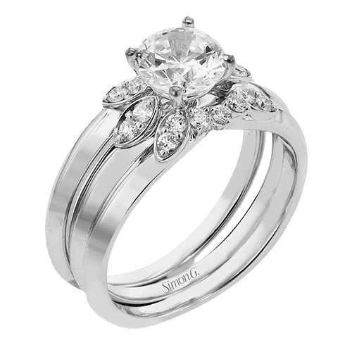 Wedding Set in 18k Gold with Diamonds