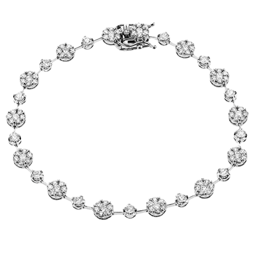 Bracelet in 18k Gold with Diamonds