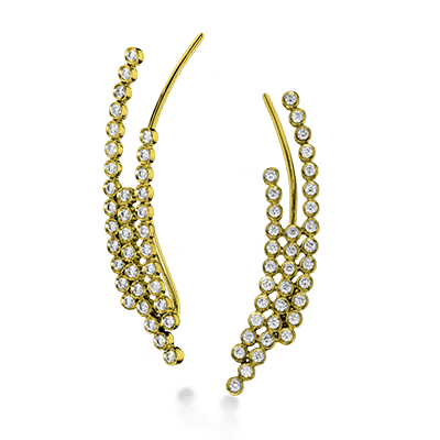Earring in 18k Gold with Diamonds