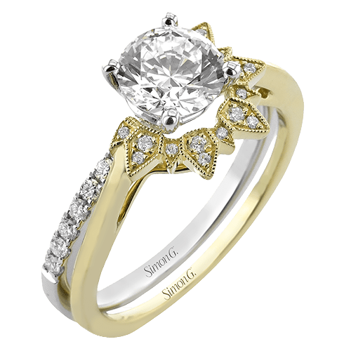 Wedding Set in 18k Gold with Diamonds