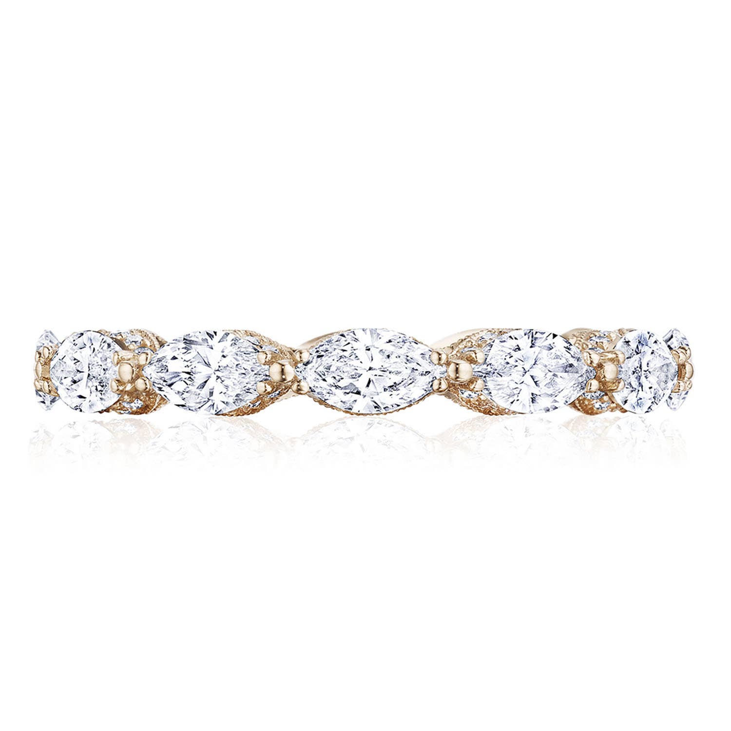 Marquise Cut Diamond Eternity Band