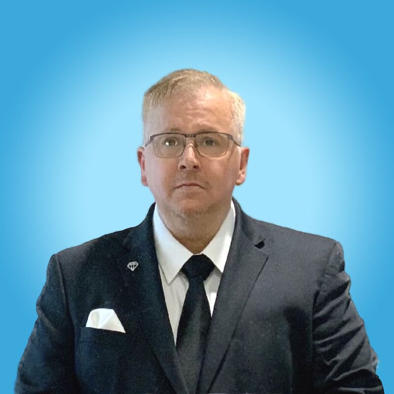 Ray Gill- COO 800x800 blue Ray Gill