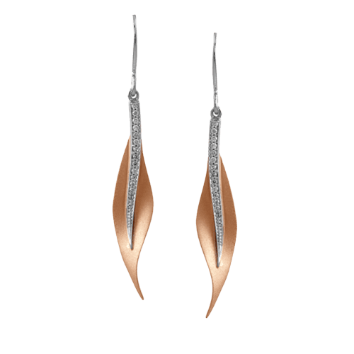 Earring in 18k Gold with Diamonds