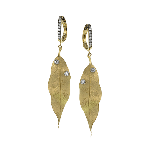 Earring in 18k Gold with Diamonds