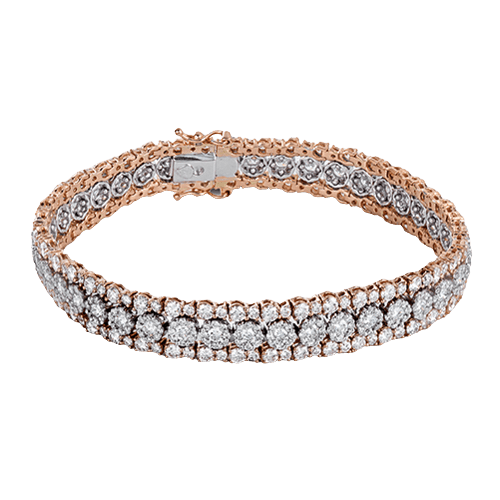 Bracelet in 18k Gold with Diamonds
