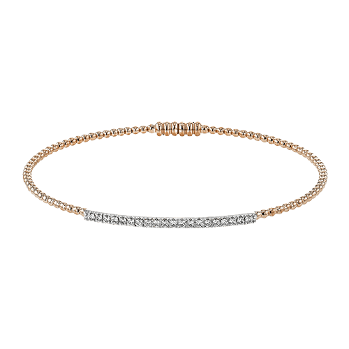 Bangle in 18k Gold with Diamonds