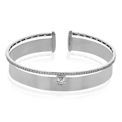 Bangle in 18k Gold with Diamonds