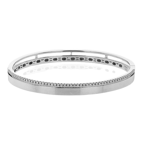 Bangle in 18k Gold with Diamonds