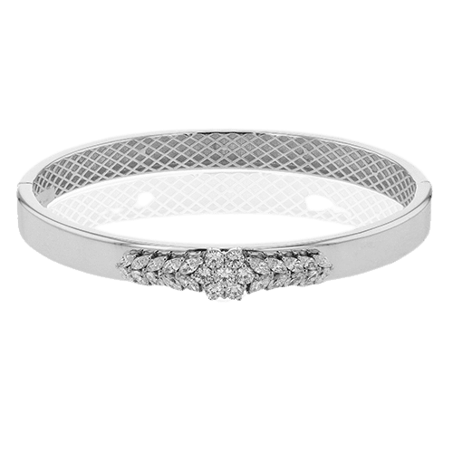 Bangle in 18k Gold with Diamonds