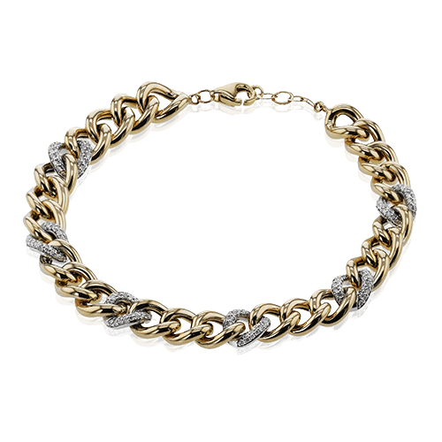 Bracelet in 18k Gold with Diamonds