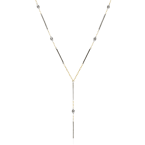 Necklace in 18k Gold with Diamonds