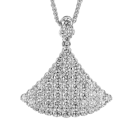 Pendant in 18k Gold with Diamonds