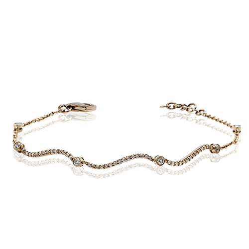 Bracelet in 18k Gold with Diamonds