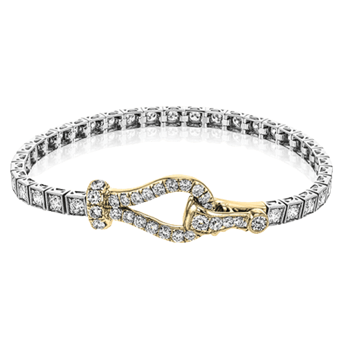 Bracelet in 18k Gold with Diamonds