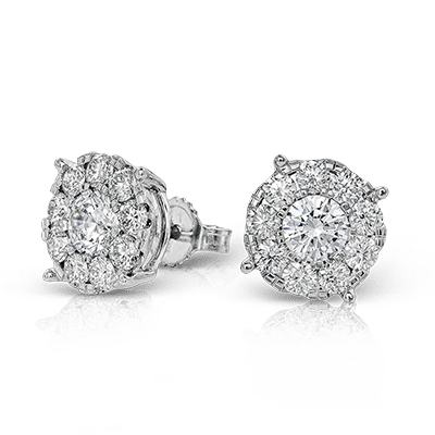 Earring in 18k Gold with Diamonds