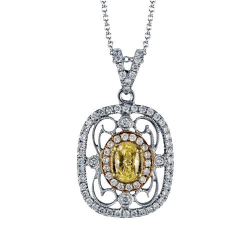Pendant in 18k Gold with Diamonds