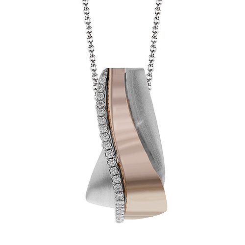 Pendant in 18k Gold with Diamonds