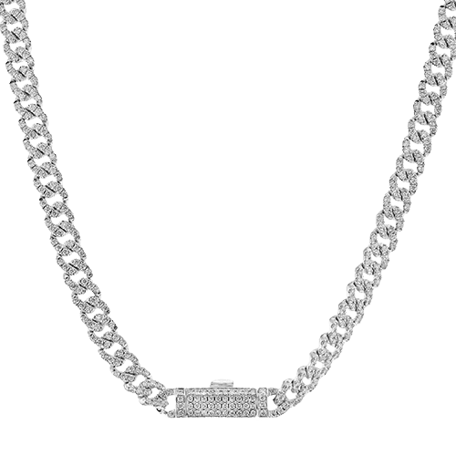 Necklace in 14k Gold with Diamonds