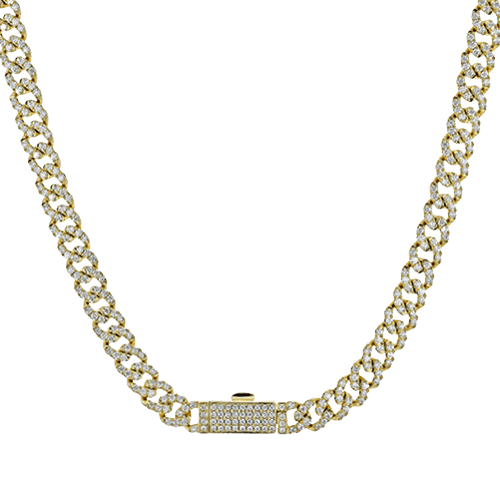 Necklace in 14k Gold with Diamonds