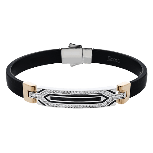 Gent Bracelet in 18k Gold with Diamonds
