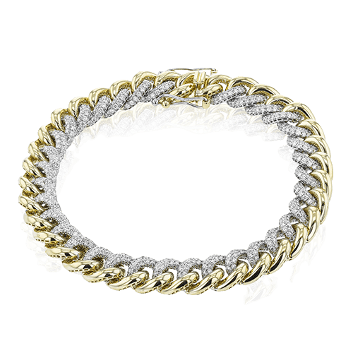 Bracelet in 18k Gold with Diamonds