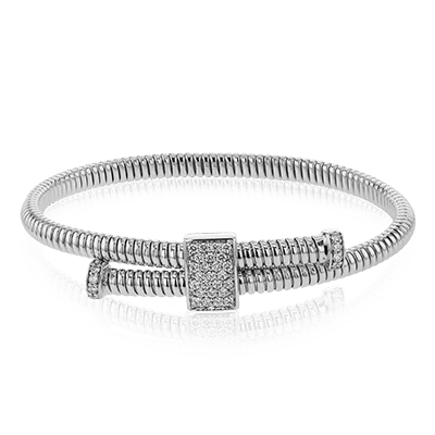 Bangle in 18k Gold with Diamonds
