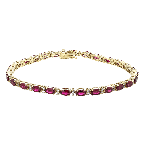 Color Bracelet in 18k Gold with Diamonds