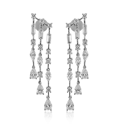 Earring in 18k Gold with Diamonds