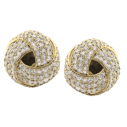 Earring in 18k Gold with Diamonds