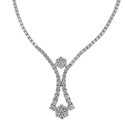 Necklace in 18k Gold with Diamonds