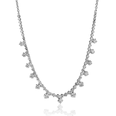 Necklace in 18k Gold with Diamonds