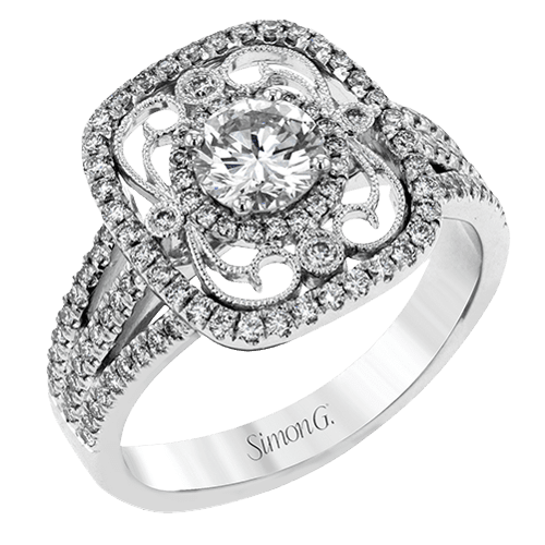 Right Hand Ring in 18k Gold with Diamonds